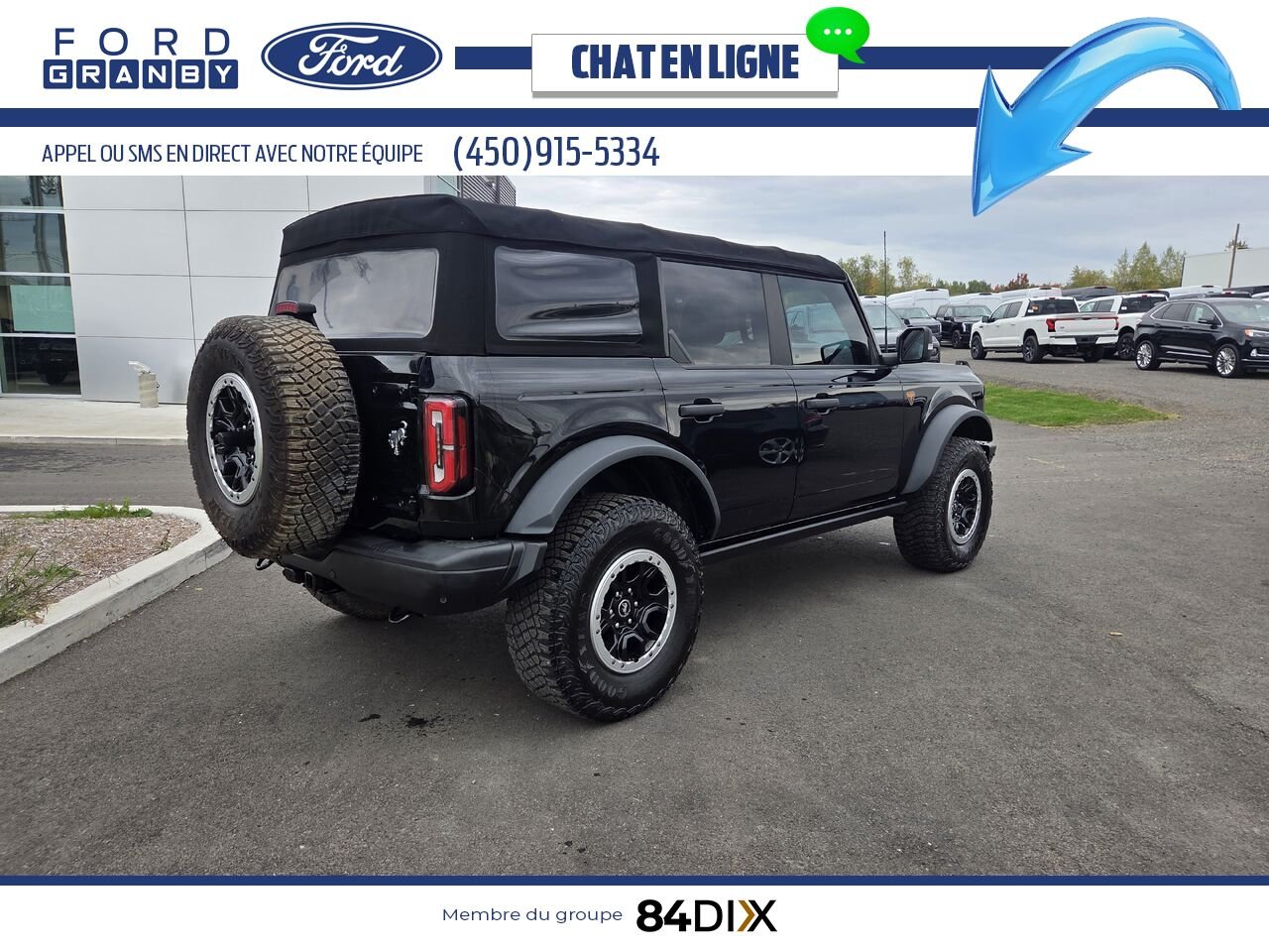 2021 Ford Bronco Black Granby - photo #6