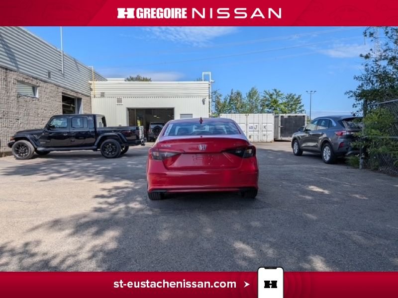 Honda Civic SE4665 | Touring APPLE CARPLAY BANC CHAUFFANTS VITRES TEINT 2024 Rouge Laval - photo #11