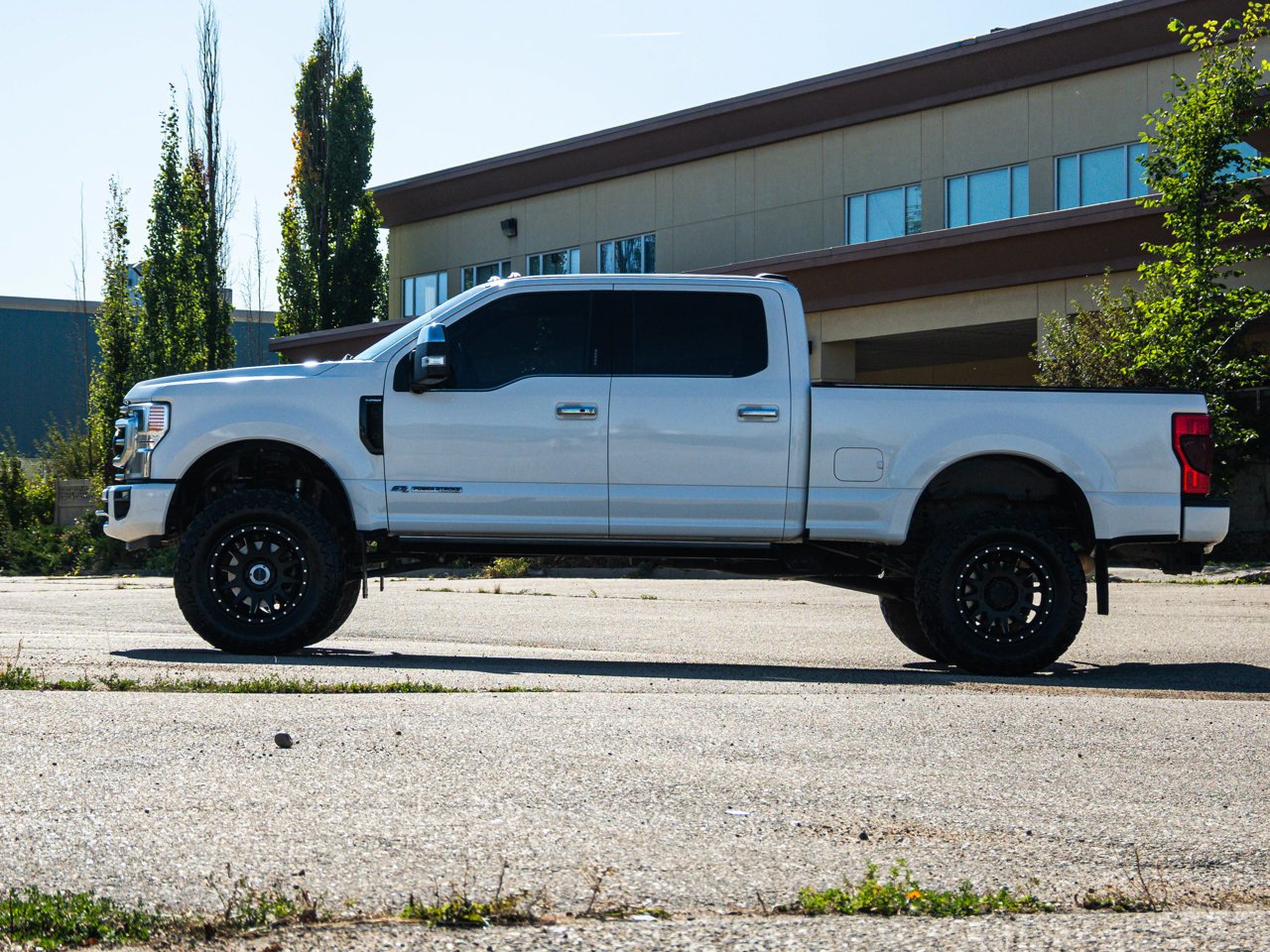 2022 Ford Super Duty F-350 SRW Platinum 4WD Crew Cab 6.75' Box White Sherwood Park - photo #10
