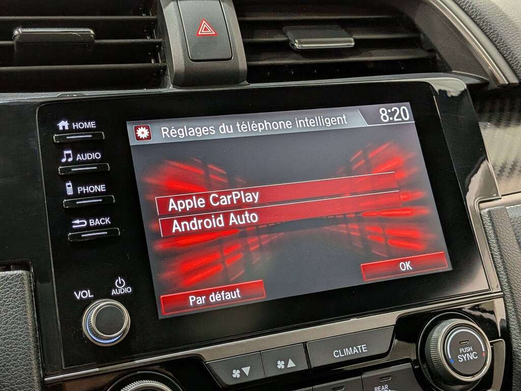 2019 Honda Civic Hatchback Sport Manual White Val-David - photo #24