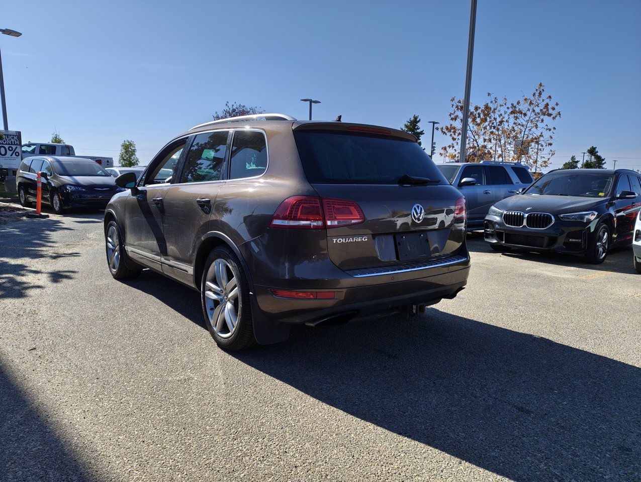 2014 Volkswagen Touareg 4dr TDI Execline Brown Sherwood Park - photo #4