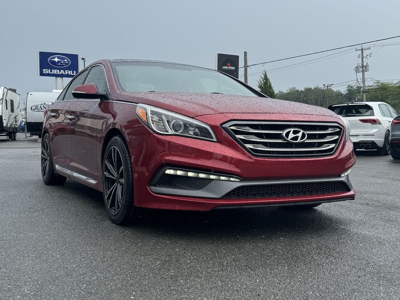 2015 Hyundai Sonata Sport Red Granby - photo #8