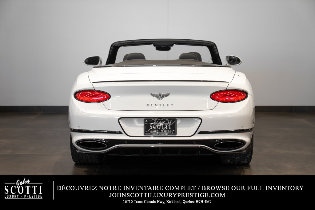 Bentley Continental GT Speed Convertible 2022 Blanc Kirkland - photo #5