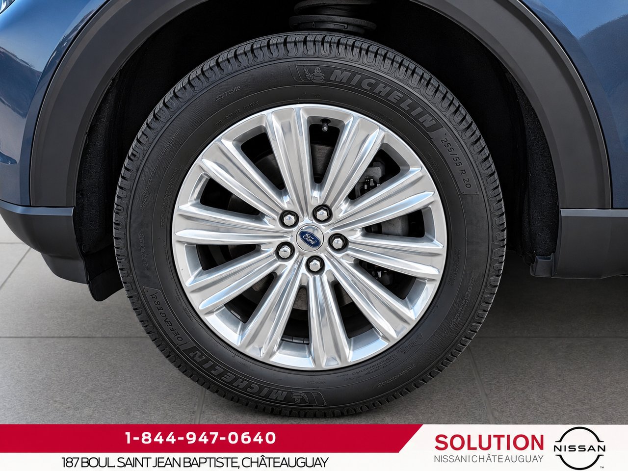 2021 Ford Explorer 4 roues motrices - Limited Blue Châteauguay - photo #9