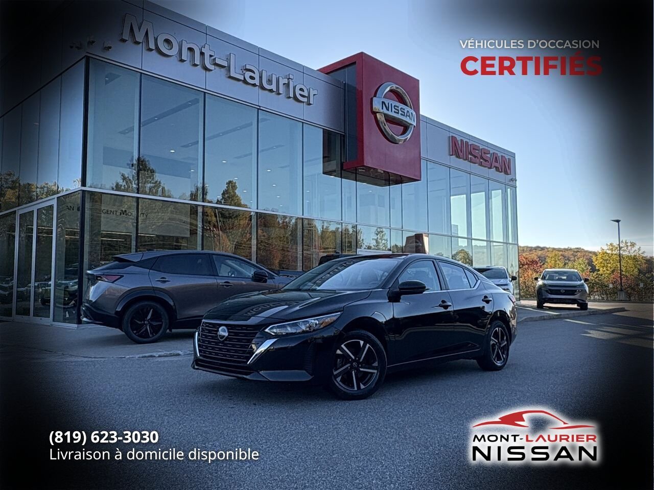 Nissan Sentra SV 2024 Noir Mont-Laurier - photo #0