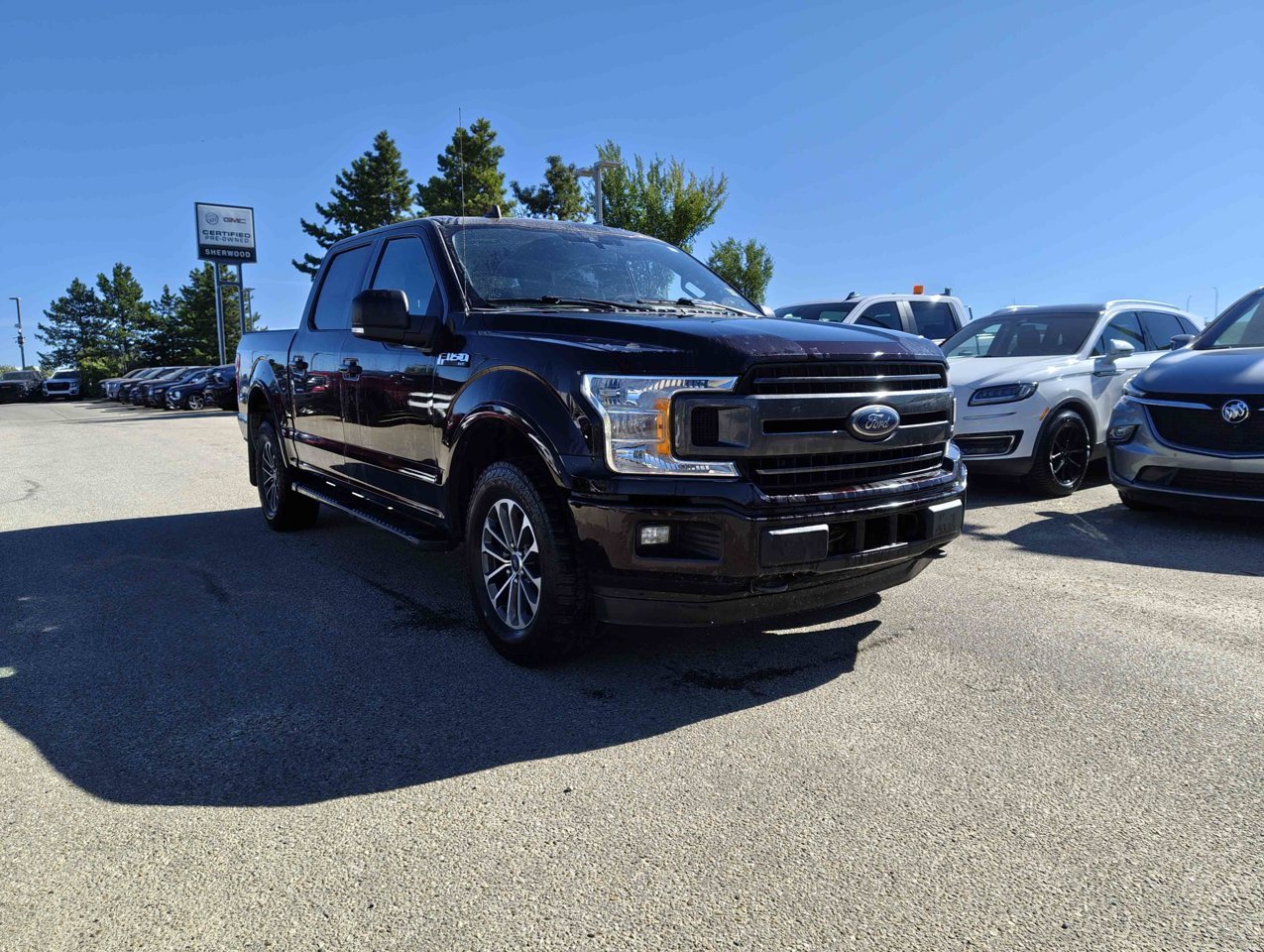 2019 Ford F-150 XLT 4WD SuperCrew 5.5' Box Orange Sherwood Park - photo #2