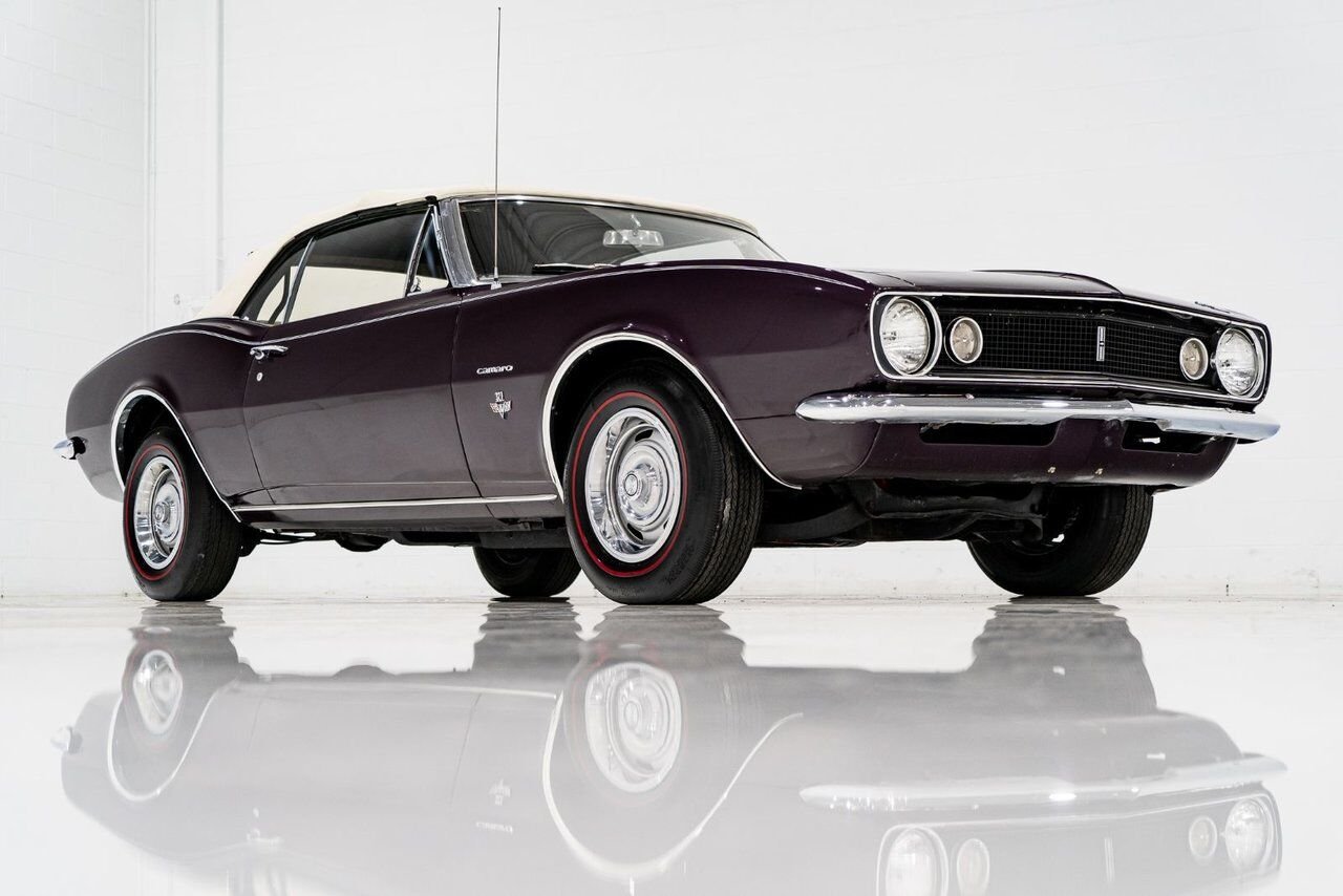 Chevrolet Camaro PRIX EN USD Convertible Beautifully presented from former Restoration 1967 mauve Montréal - photo #32