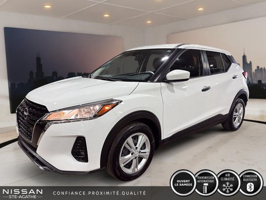 2023 Nissan Kicks S TA | UN SEUL PROPRIÉTAIRE | APPLE CARPLAY | CAMÉRA DE RECUL Blue