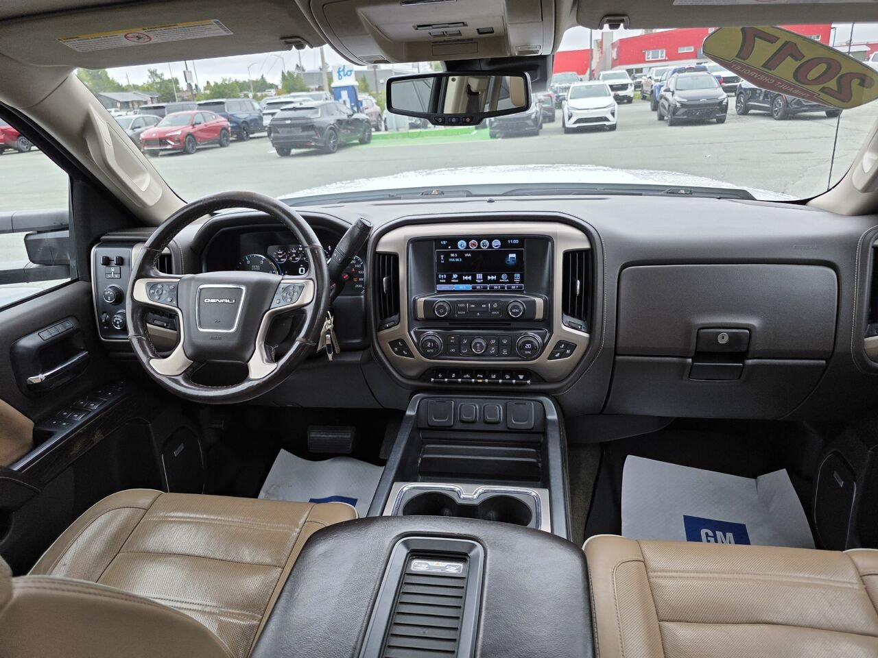 GMC Sierra 2500HD Denali 2017 Blanc Rouyn-Noranda - photo #19