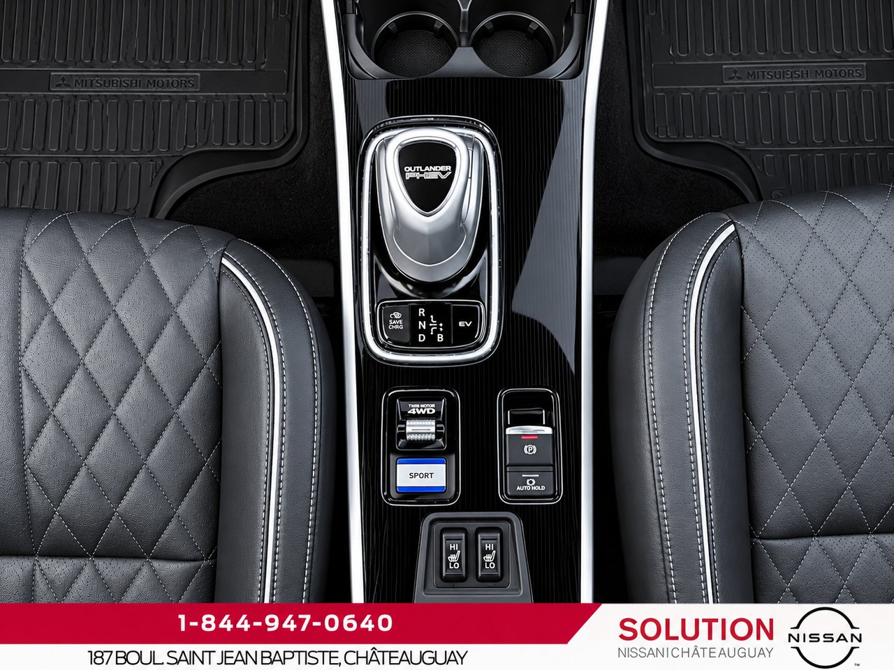 2022 Mitsubishi Outlander Plug-In Hybrid BLACK EDITION S-AWC Silver Châteauguay - photo #17