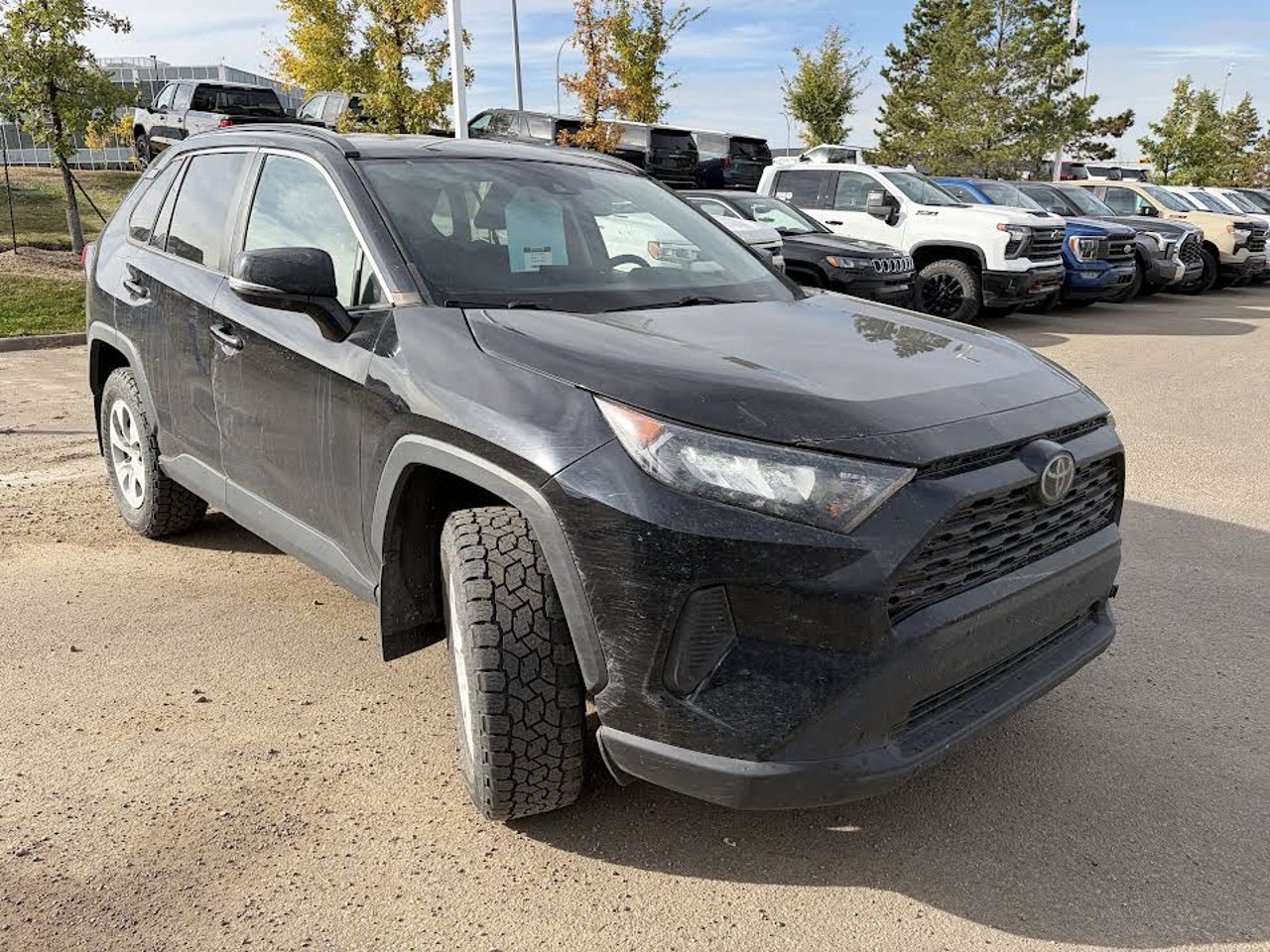 2021 Toyota RAV4 LE AWD Black Sherwood Park - photo #1