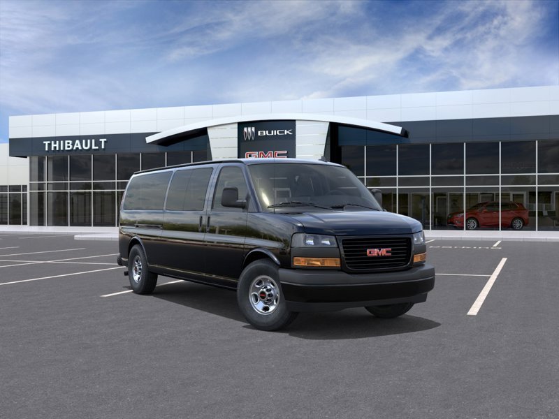 GMC Fourgonnette Savana tourisme Traction arrière 3500 155 po LS 2026 NOIR Sherbrooke - photo #0