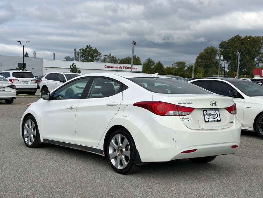 Hyundai ELANTRA Limited 2013 Blanc