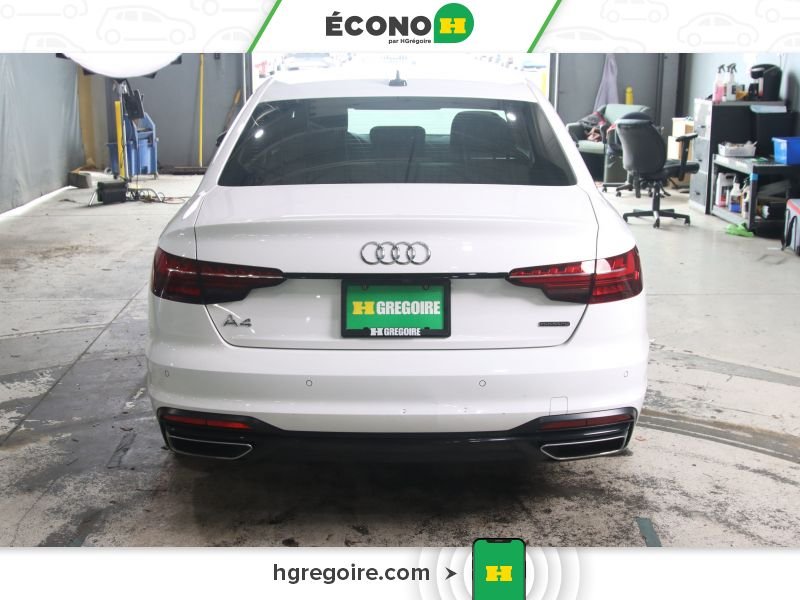 Audi A4 2022 Blanc Laval - photo #5