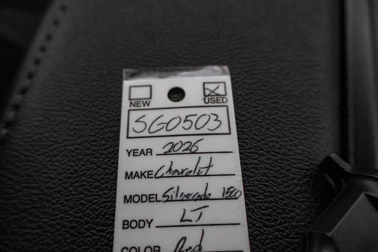 2026 Chevrolet Silverado 1500 4WD Crew Cab 147 LT Red Sherwood Park - photo #31