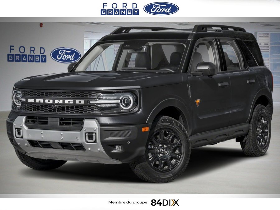 2026 Ford Bronco Sport Badlands 4x4 Shadow Black