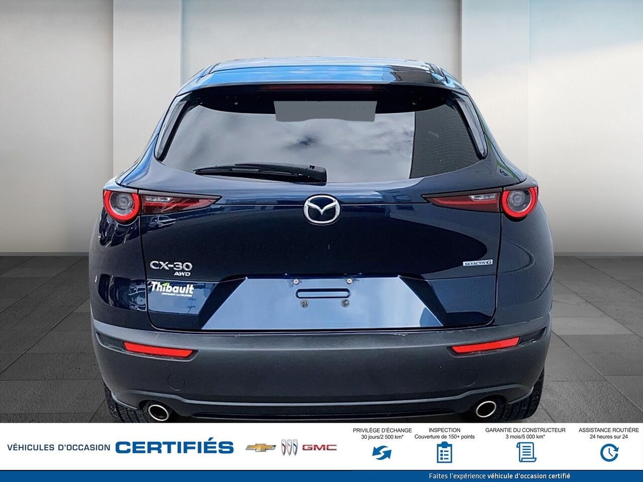 MAZDA CX-30 PREF GS TI 2021 Bleu Montmagny - photo #2