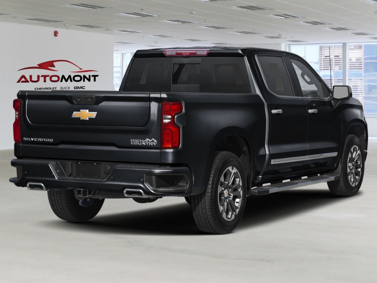 CHEVROLET Silverado 1500 K1500 SILVERADO CREW CAB HIGH COUNTRY STD/BOX (3LZ) 2026 Noir Mont-Laurier - photo #2