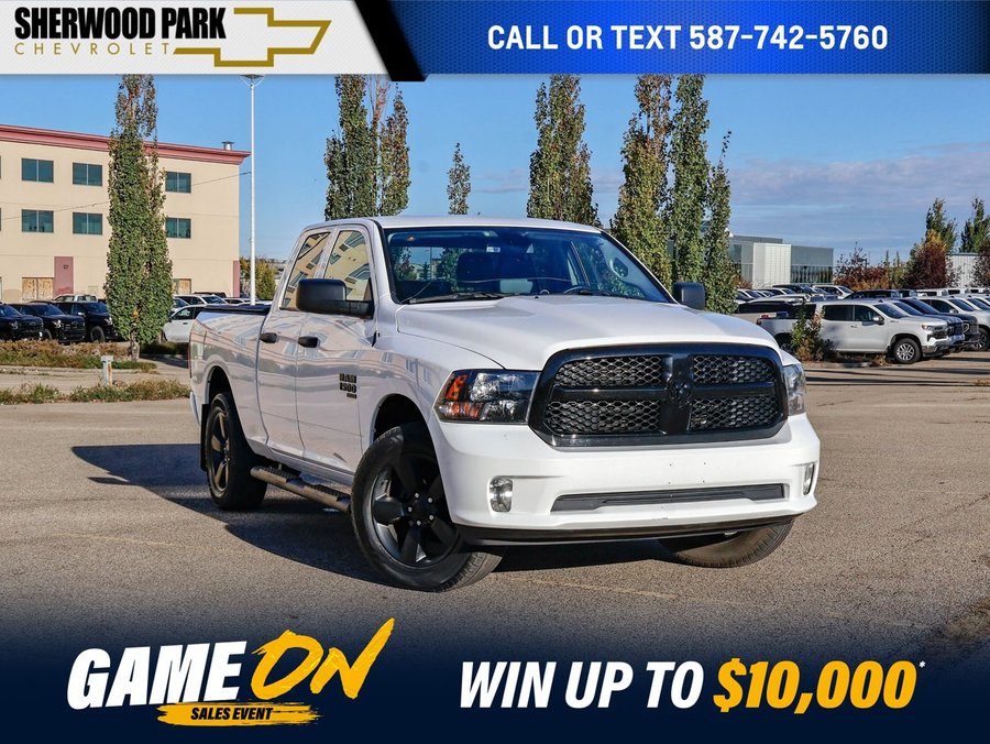 2022 Ram 1500 Classic Express Quad Cab 3.6L | Remote Start White