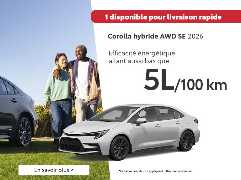 TBC corolla hybride CT 0726