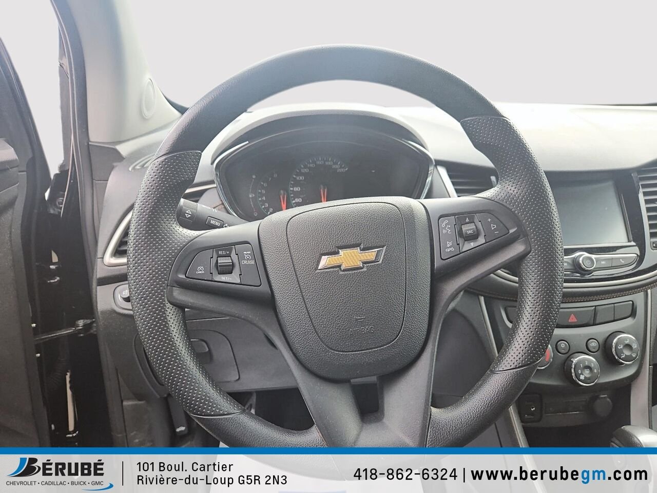 CHEVROLET TRAX FWD LT 2017 Noir Rivière-du-Loup - photo #8