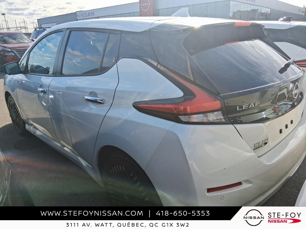 Nissan LEAF SV PLUS 2024 Blanc Ste-Foy - photo #1