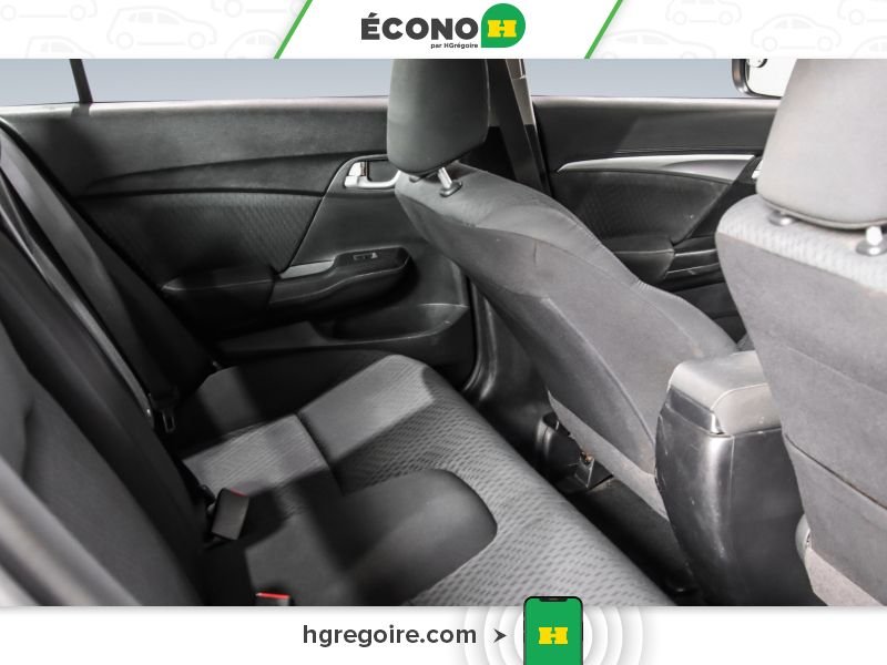 2015 Honda Civic Black Saint-Eustache - photo #24