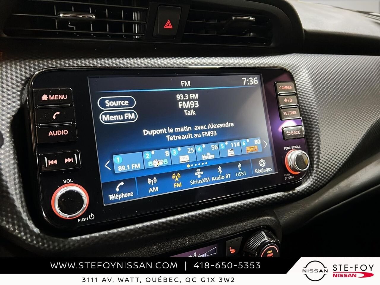 Nissan Kicks SV TA 2024 Noir Ste-Foy - photo #17