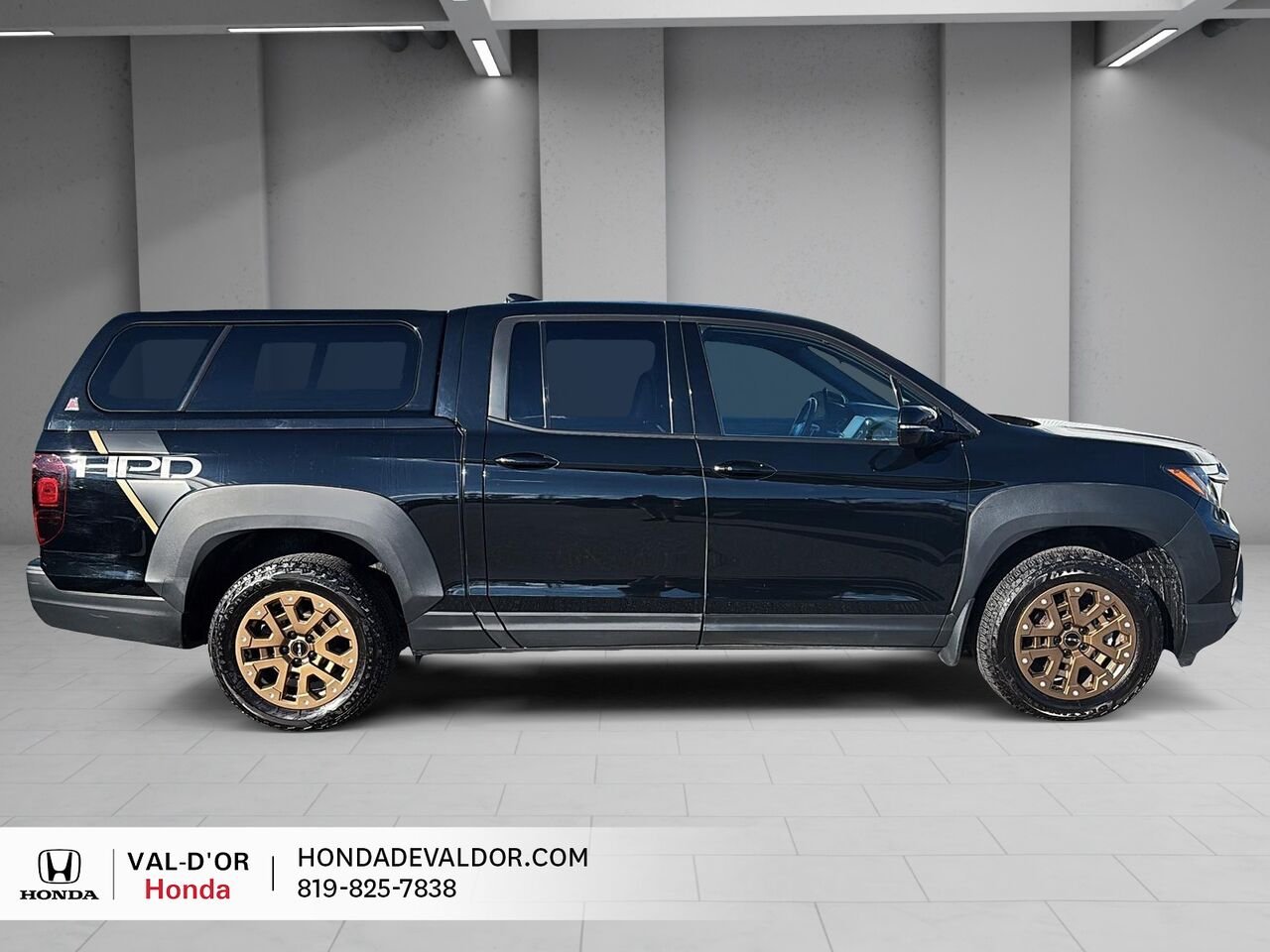 Honda Ridgeline BLACK EDITION KIT HPD BOITE DE FIBRE 2023 Noir Val-d'Or - photo #2