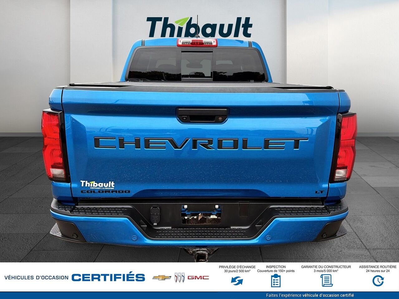 CHEVROLET COLORADO L 4 RM, Cabine multiplaces LT 2024 Bleu Montmagny - photo #2