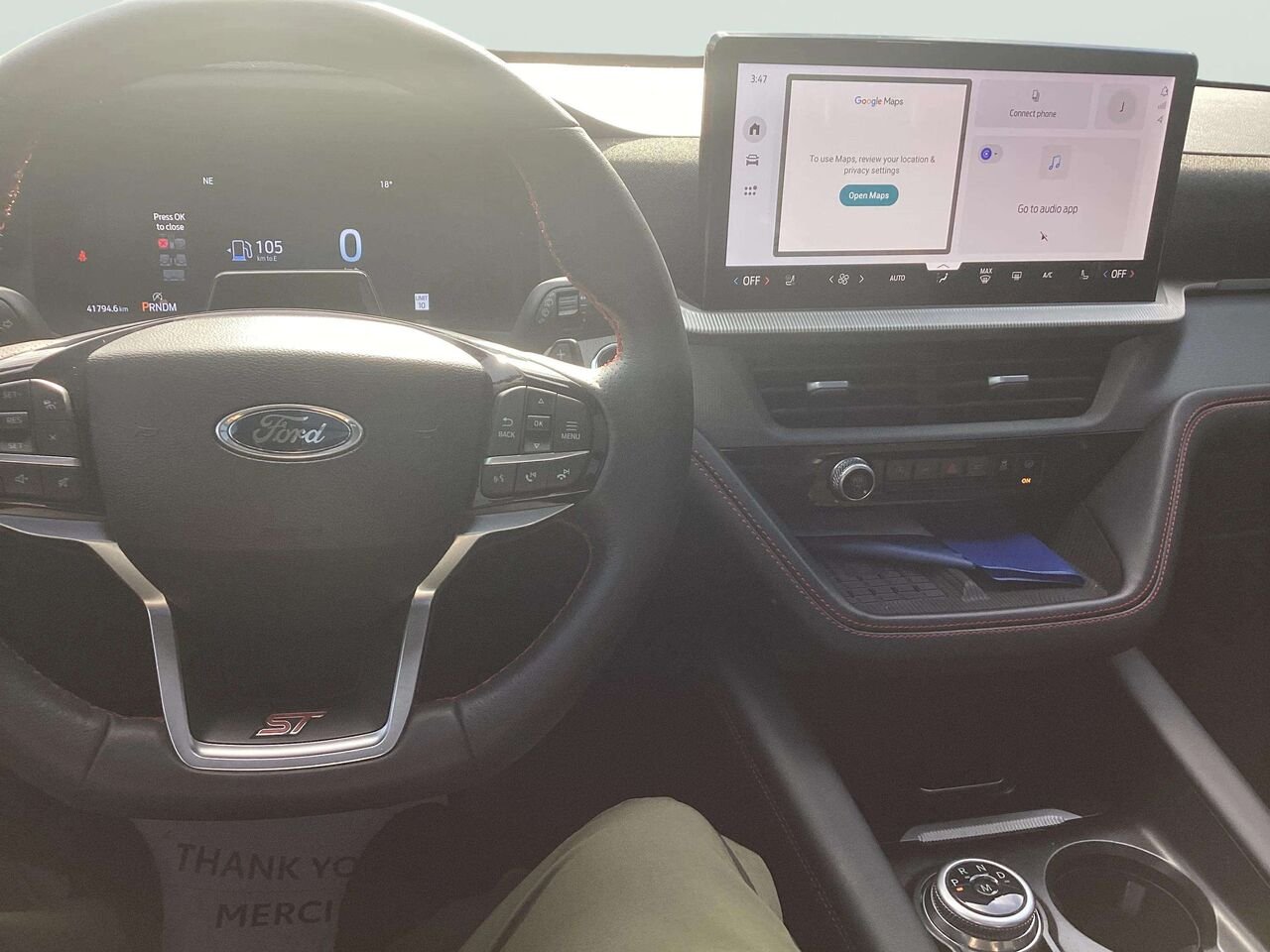 2025 Ford EXPLORER ST ST 4RM White Gatineau - photo #9