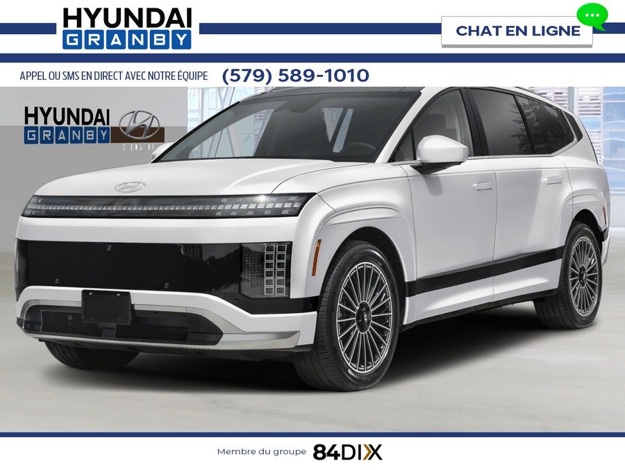 2026 HYUNDAI IONIQ 9 Preferred + TI avec ensemble Ultimate Calligraphy Serenity White