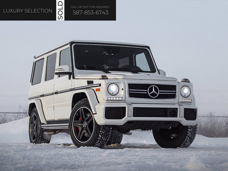 2013 Mercedes-Benz G-Class 2013 White