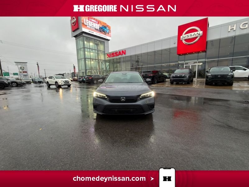 2022 Honda Civic Grey Blainville - photo #2