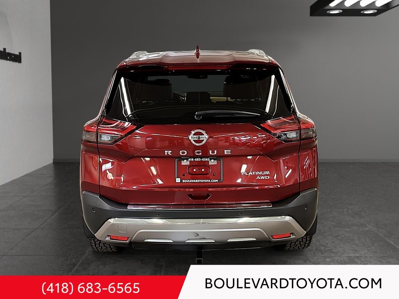 Nissan ROGUE 100369A-62 | PLATINE, AWD 2021 Rouge Québec - photo #4