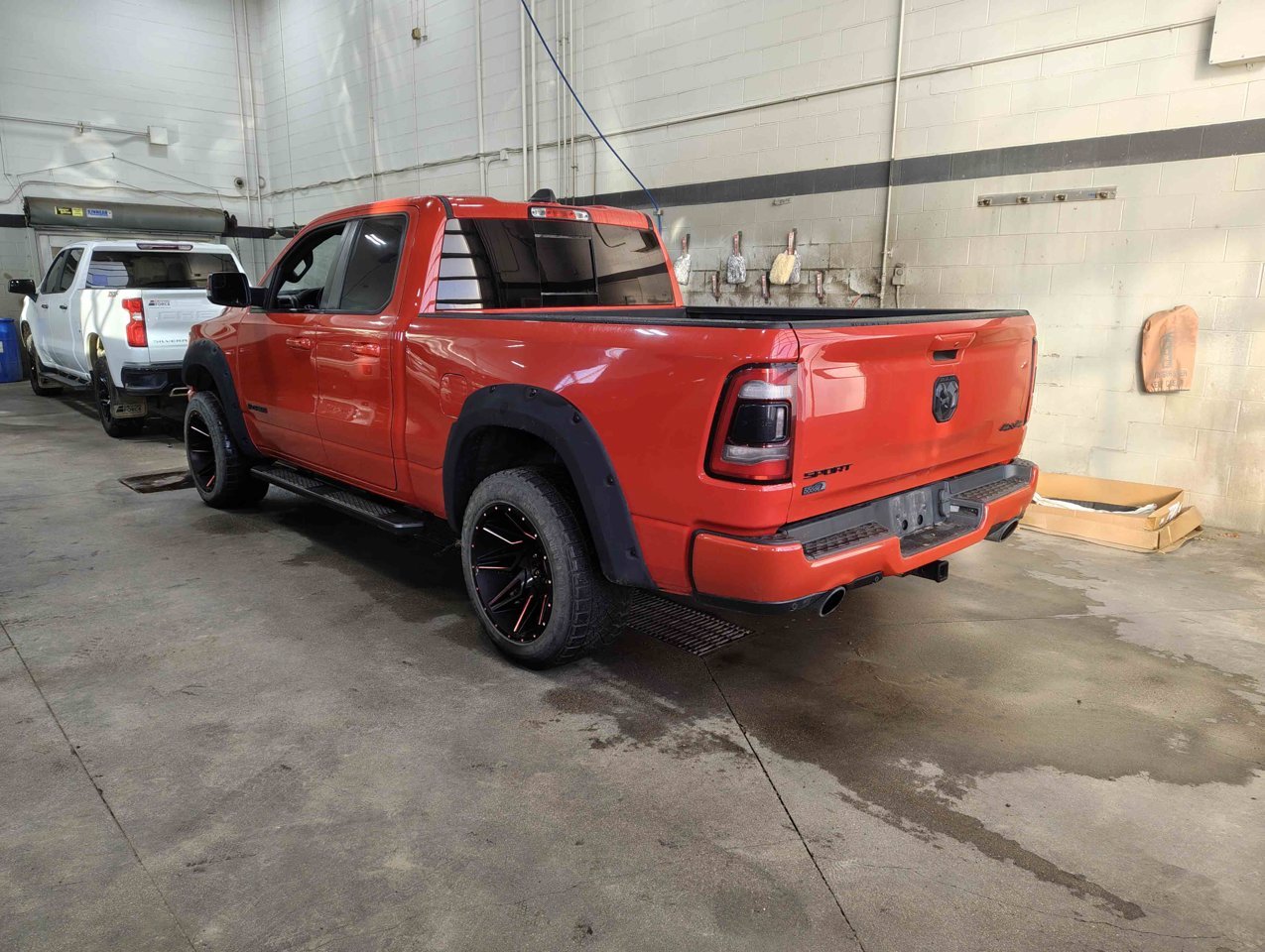 2019 Ram 1500 Sport 4x4 Quad Cab 6'4 Box Red Sherwood Park - photo #4