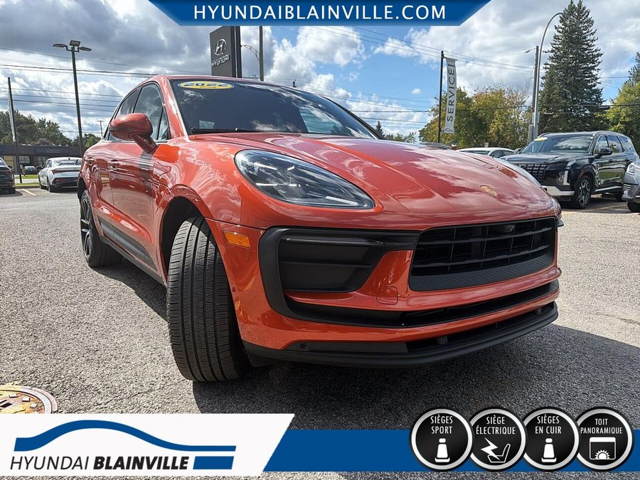 2022 Porsche Macan 2022 Orange