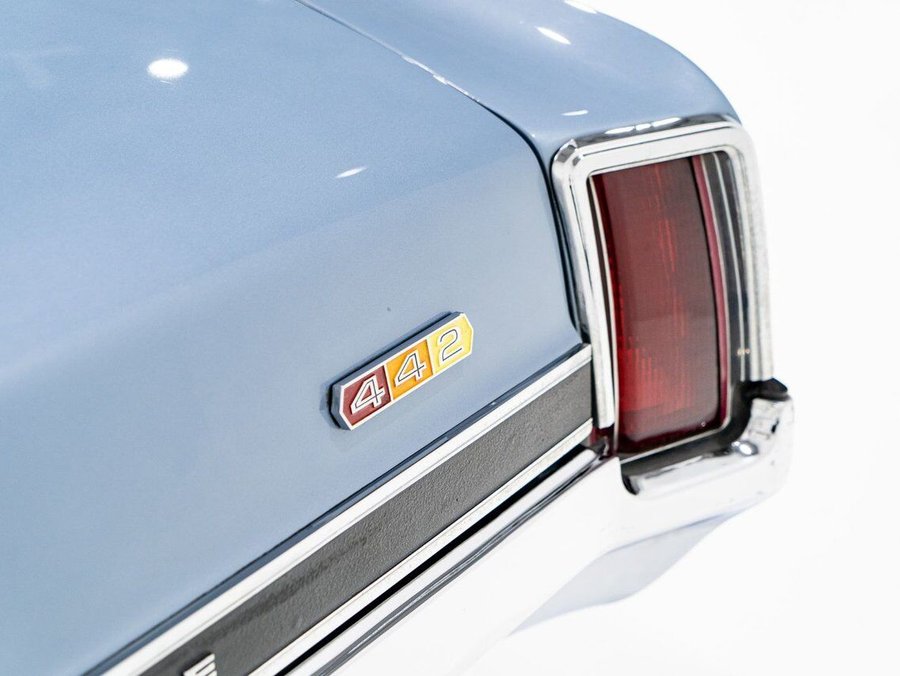 Oldsmobile 442 1966 1966 Bleu