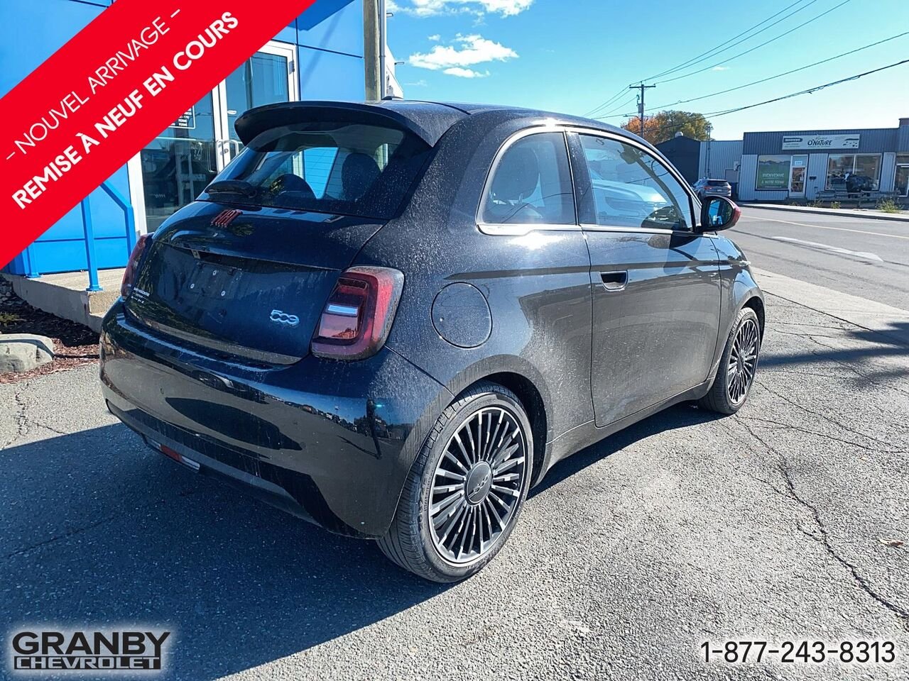 FIAT 500e Édition (RED) TA | 27-0291A 2024 Noir Granby - photo #4