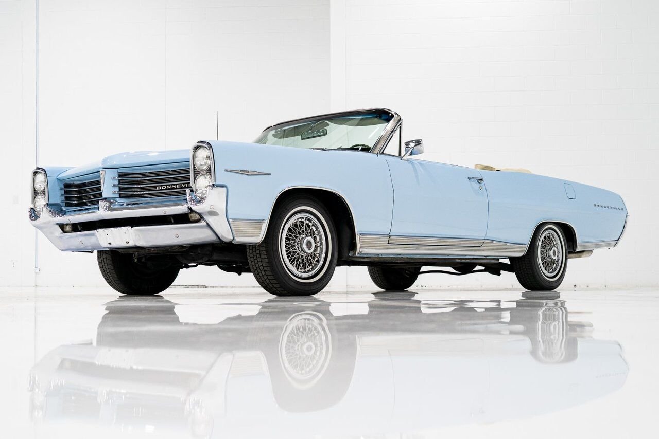 Pontiac Bonneville **PRICE IN USD** 1964 Bleu Montréal - photo #24