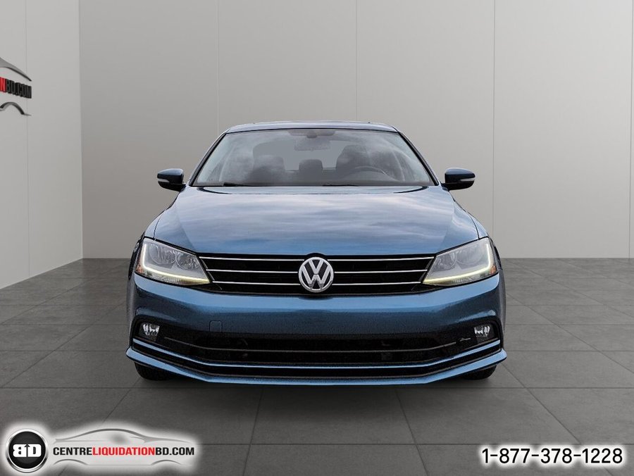 2017 Volkswagen Berline Jetta Édition Wolfsburg 1.4 TSI AUTO Blue