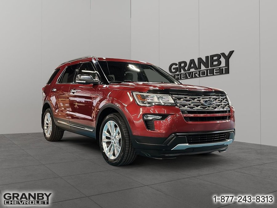 2018 Ford Explorer XLT, quatre roues motrices Red