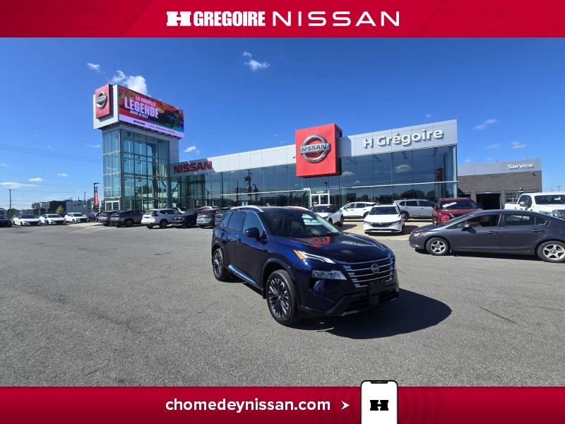 Nissan Rogue Platinum Cuir Toit Pano Caméra 360 à partir 2.99% 2026 Bleu
