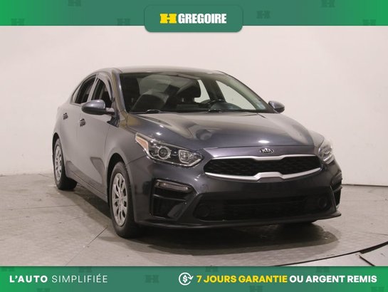 2021 Kia Forte LX MANUEL AC GR ELECT CAM RECUL BLEUTOOTH Grey