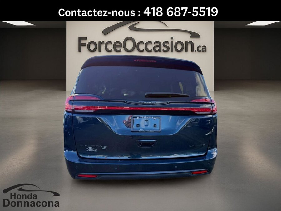 Chrysler Pacifica Limited TA, Toit panoramique, Bancs chauffant 2025 Bleu