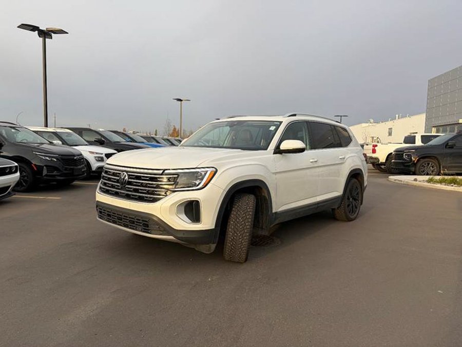 2024 Volkswagen Atlas Highline 4Motion 2.0L 7 Passenger | Panoramic Sunroof White