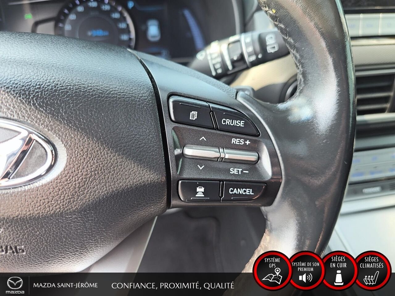 2021 Hyundai Kona Electric White Ste-Agathe des Monts - photo #14