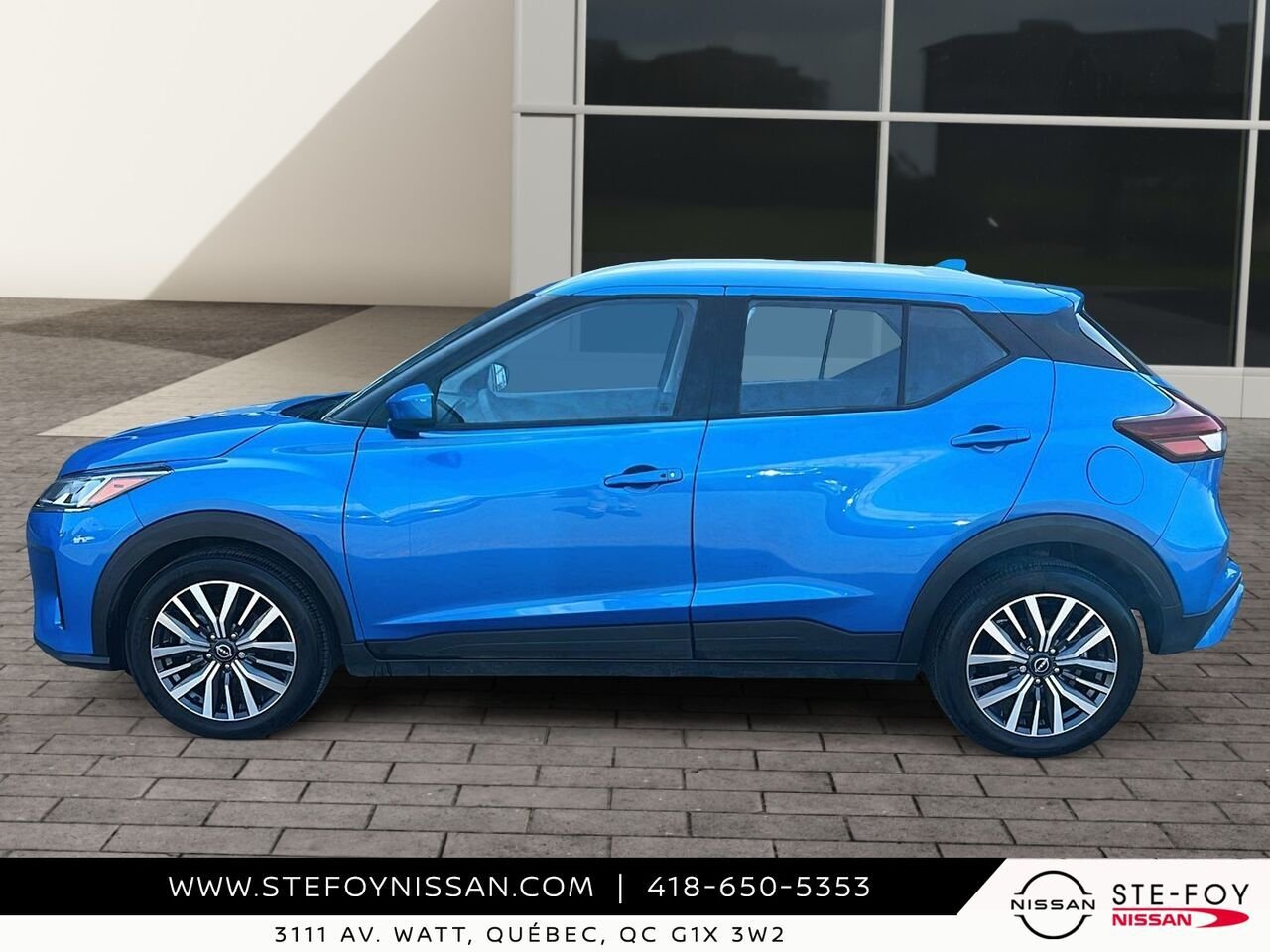 Nissan Kicks SV TA 2024 Bleu Ste-Foy - photo #7