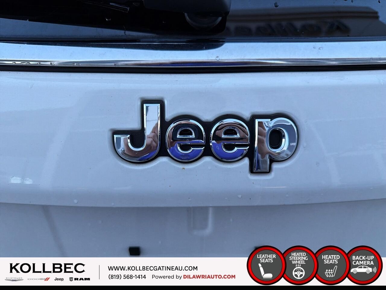 2018 Jeep Compass U19570 | North 4x4 White Gatineau - photo #15