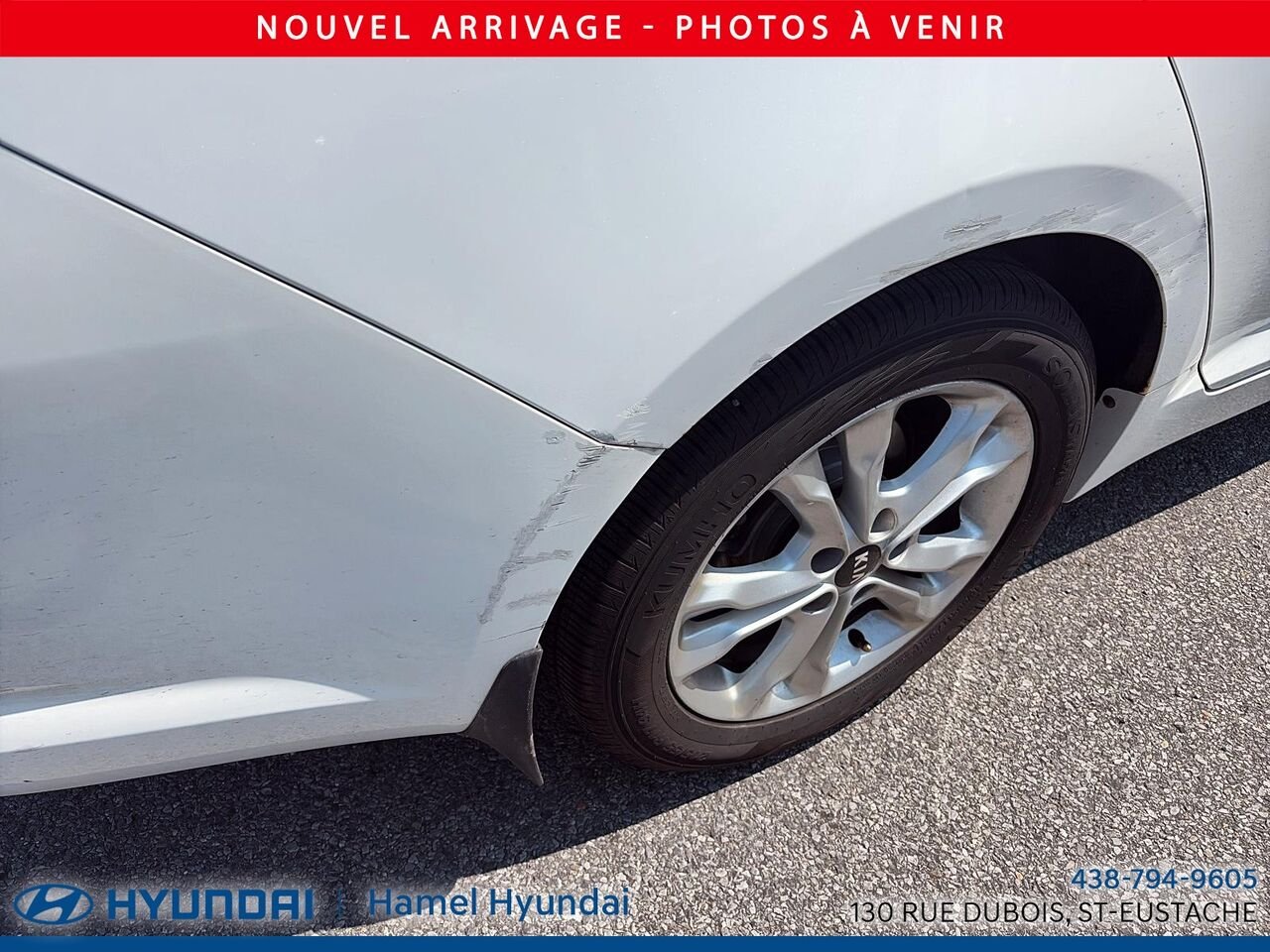 2012 Kia Optima White Saint-Eustache - photo #4
